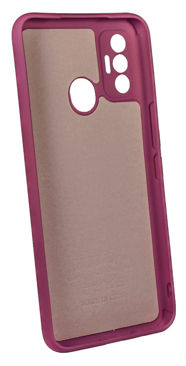Фото - Чехол для смартфона Zarmans Soft Touch for Tecno Spark 7 Burgundy (000002279)