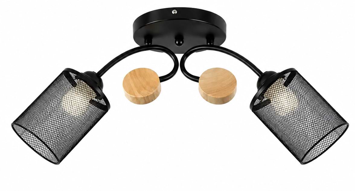 Люстра VALESO на 2 плафони XL25025-2 Black