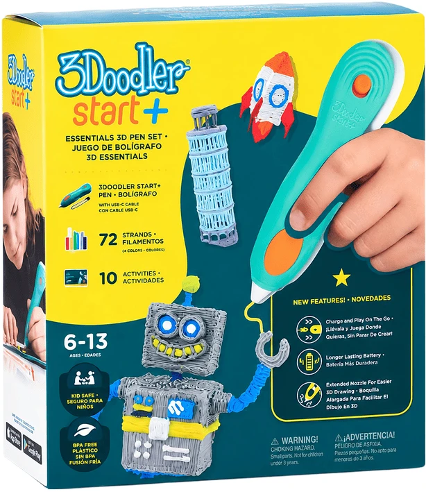 3D-ручка 3Doodler Start Plus КРЕАТИВ ПЛЮС 72 стержня (SPLUS EFG)