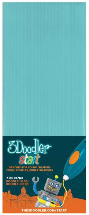 3D-стрижні 3Doodler Набір стрижнів, 24 шт (3DS-ECO05-BLUE-24)
