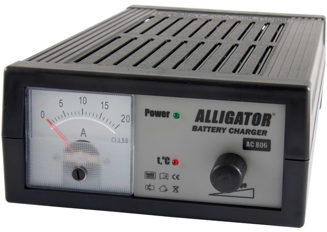 Пускозарядний пристрій ALLIGATOR 18А 12V (AC806)