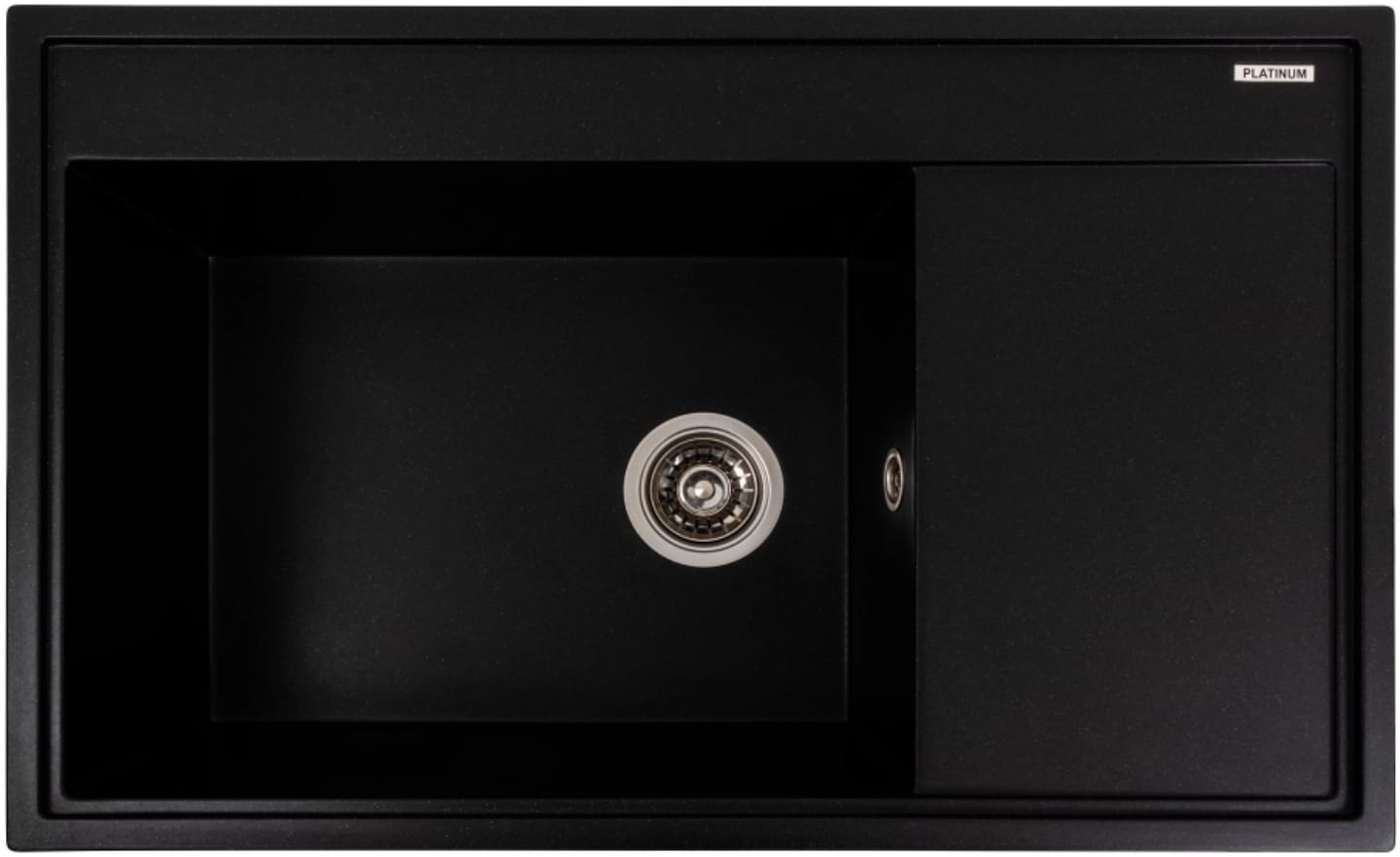 Мойка кухонная VALESO 7950 AZURIT матовый Черный металлик