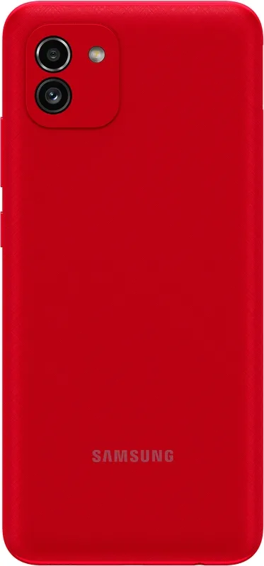 Фото - Смартфон Samsung Galaxy A03 3/32Gb Red (SM-A035FZRDSEK)