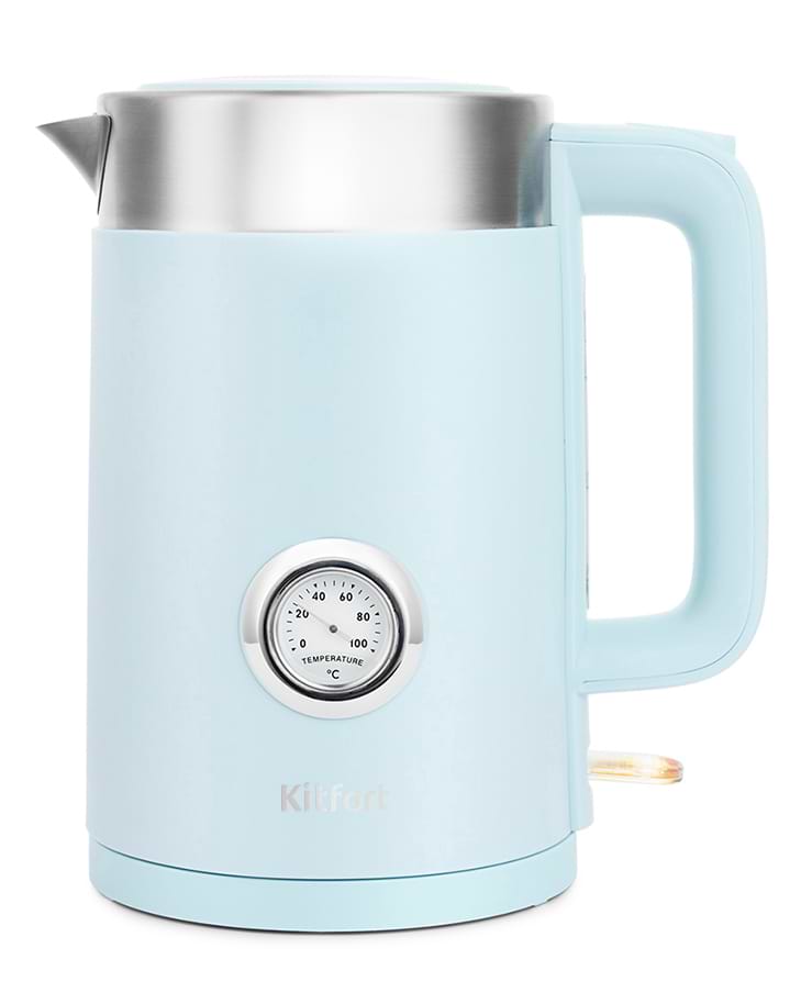 Електричний чайник Kitfort KT-659-3 Sky Blue