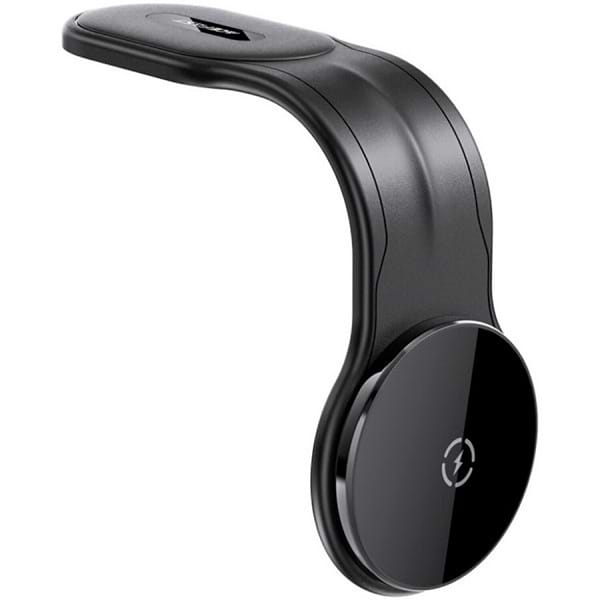 Фото - Автотримач з бездротовою зарядкою AceFast D21 Magnetic wireless Velcro (6974316282907)