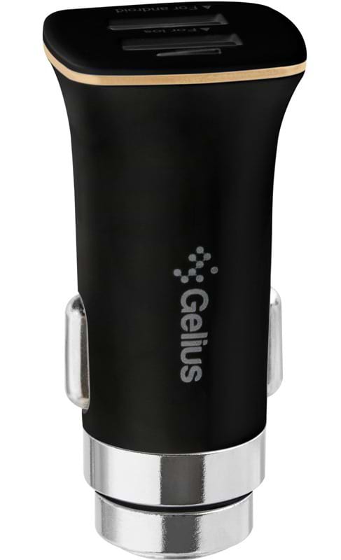 Фото - Автомобільний зарядний пристрій Gelius Pro Apollo GP-CC01 2USB 3.1A 15W + Cable MicroUSB Black (92663)