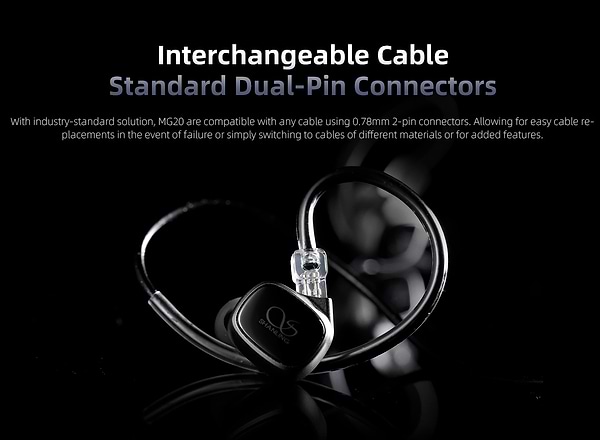 Фото - Наушники вкладыши проводные Shanling MG20 Titanium