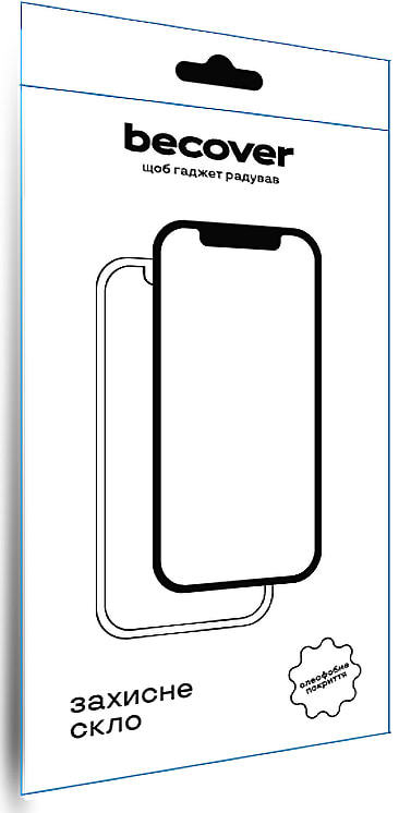 Фото - Защитное стекло для смартфона BeCover for Apple iPhone 17e Black (715141)