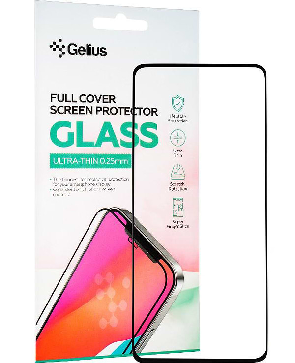 Фото - Захисне скло для смартфону Gelius Full Cover Ultra-Thin 0.25mm for Poco F5 Pro Black (93783)