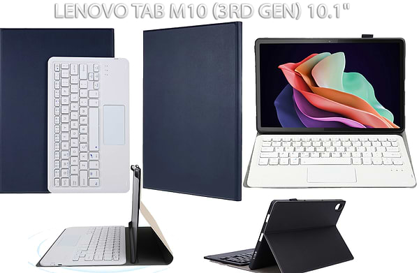 Фото - Чехол-клавиатура для планшета BeCover TouchPad for Lenovo Tab M10 (3rd Gen) TB-328F 10.1" Deep Blue (712388)