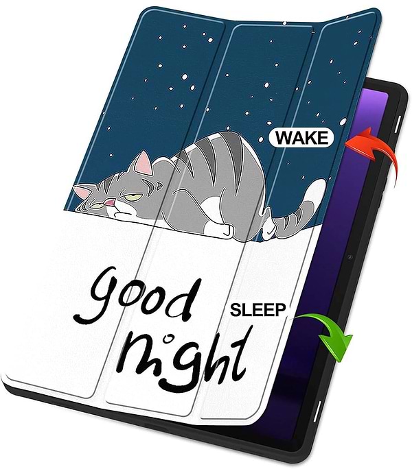 Фото - Чехол для планшета BeCover Flexible TPU Mate for Samsung Galaxy Tab S9 (SM-X710/SM-X716)/S9 FE (SM-X510/SM-X516B) 11.0" Good Night (712535)