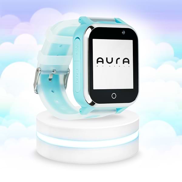 Фото - Дитячий годинник Aura A100 Tracker/WIFI Green (AUR-A100-G)