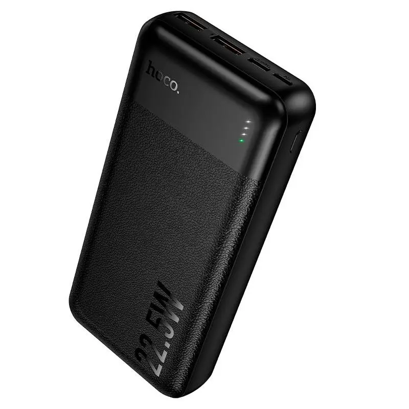 Батарея мобільна HOCO J159A Essence 22.5W + PD20W з LED-індикацією заряду 20000 mAh Black (715660)