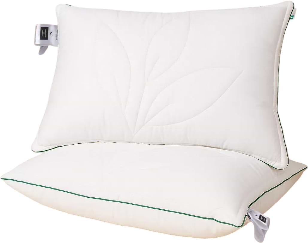 Подушка стандартна MirSon №513 Marzello Collection Eucalyptus м'яка 40x60 см (2200012229545)