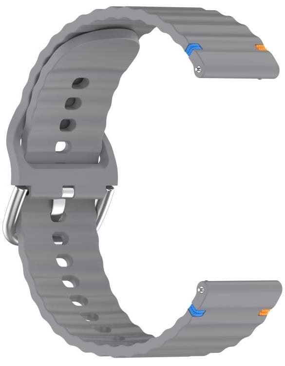 Фото - Ремінець для смарт-годинника BeCover Ribbed Tape (20mm) for Amazfit Bip 3 / 3 Pro / GTR 42 мм / GTR Mini / GTS / GTS 2 mini / GTS 3 / GTS 4 / GTS 4 (714267)