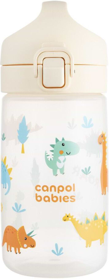 Поїльник-непроливайка дитячий Canpol babies JUNIOR бежевий (56/624_bei)