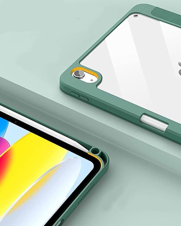 Фото - Чехол для планшета Becover Removable Case с креплением Apple Pencil for Apple iPad 10.9" (2022/2024)/iPad (А16) 2025 11" Dark Green (708763)