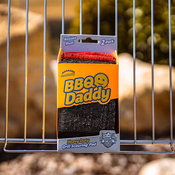 Фото - Набір губок металевих для миття посуду Scrub Daddy Scrub Daddy BBQ 2 шт. (5060481024051)