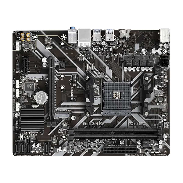 Фото - Материнская плата Gigabyte B450M K