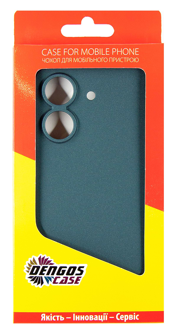 Фото - Чохол для смартфону DENGOS for Xiaomi Redmi 13C Green (DG-KM-54) +скло