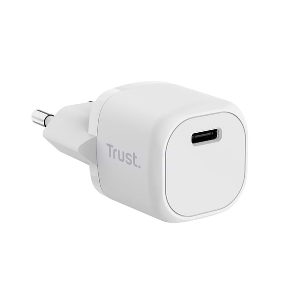 Фото - Сетевое зарядное устройство Trust Maxo USB-C PD White (25205)
