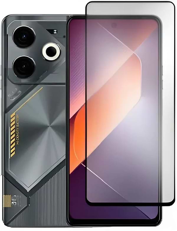 Фото - Защитное стекло для смартфона BeCover for Tecno POVA 6 (LI7) Black (711580)