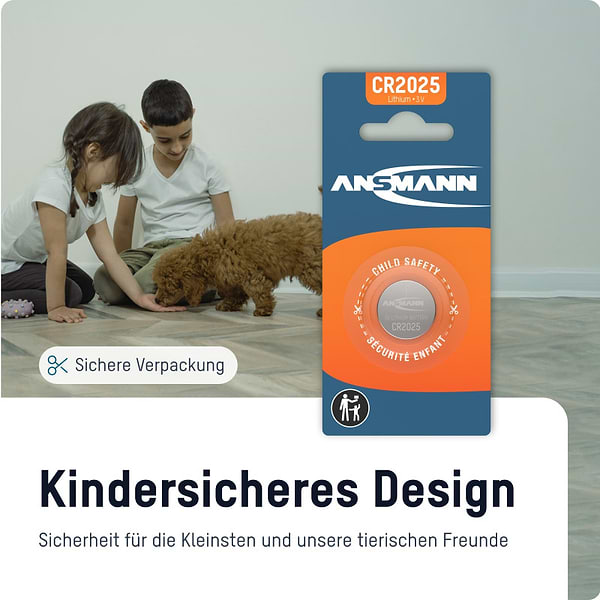 Фото - Батарейка тип CR2025 Ansmann 3 V (5020142)