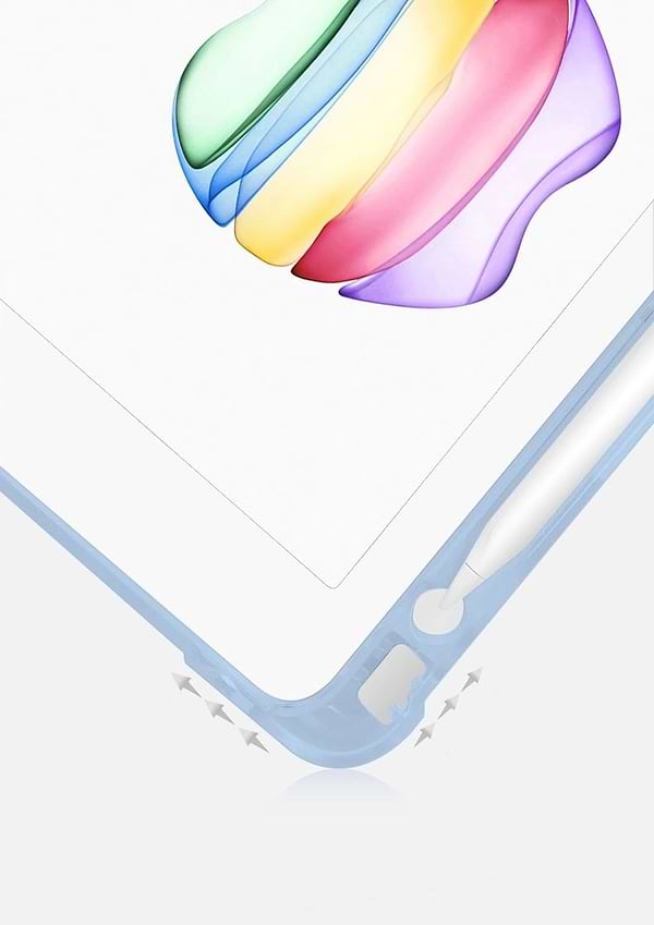 Фото - Чехол для планшета BeCover Soft Edge с креплением Apple Pencil for Apple iPad 10.2 2019/2020/2021 Light Blue (706814)