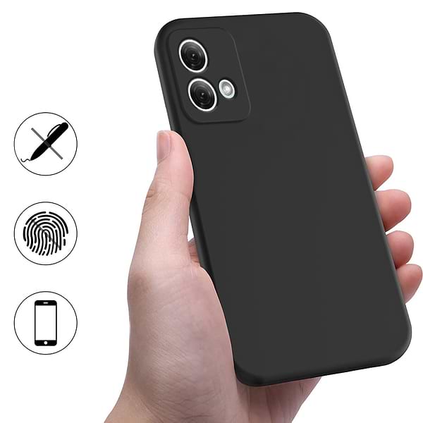 Фото - Чохол для смартфону BeCover for Motorola Moto G84 Black (710547)