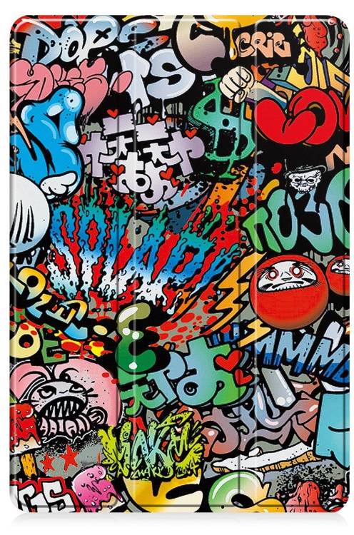 Фото - Чехол для планшета BeCover Flexible TPU Mate for Samsung Galaxy Tab A9 Plus SM-X210/SM-X215/SM-X216 11.0" Graffiti (710348)