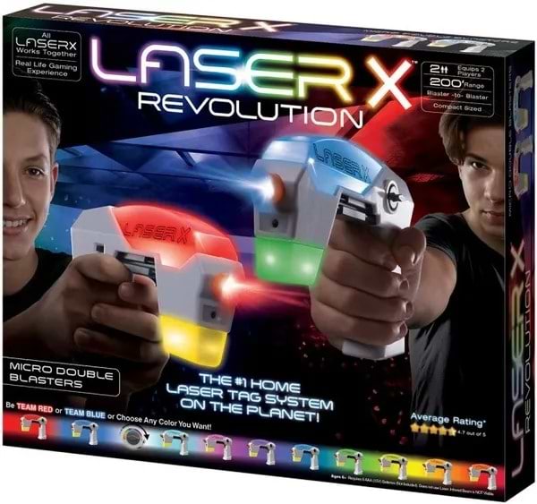 Фото - Лазерный набор Laser X LASER X REVOLUTION MICRO ДЛЯ ДВУХ ИГРОКОВ (88168)
