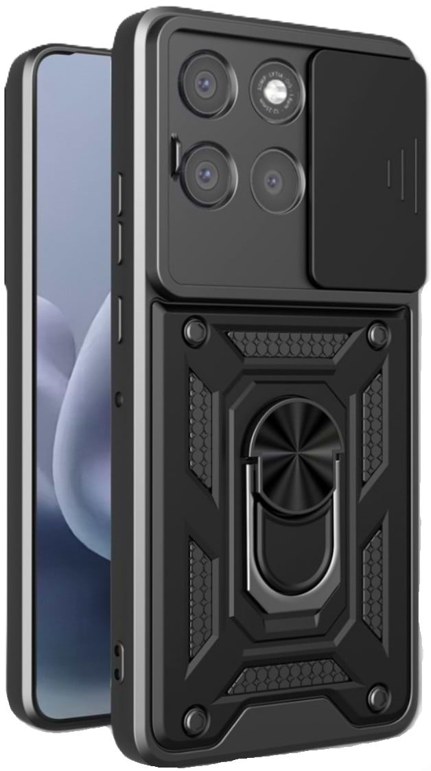 Чехол для смартфона BeCover for Motorola Moto G86 Black (715037)