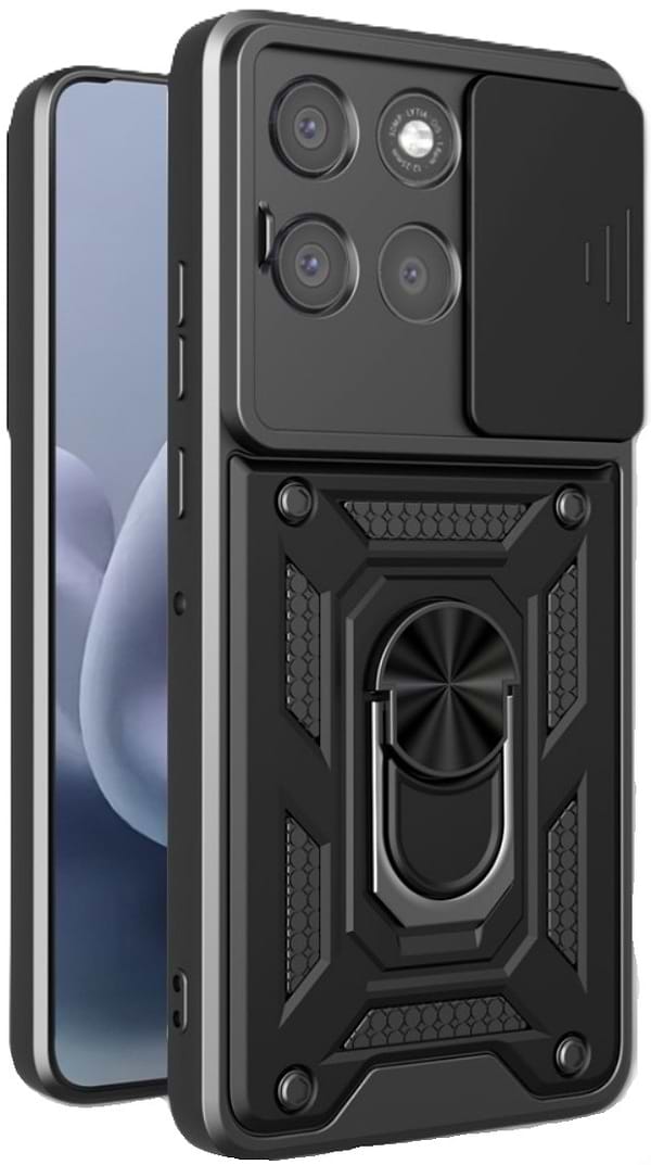 Фото - Чохол для смартфону BeCover for Motorola Moto G86 Black (715037)