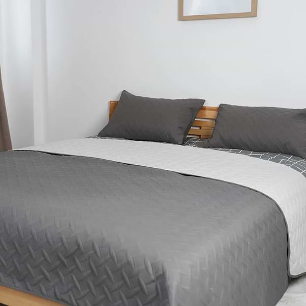 Фото - Набор покрывало + наволочки двуспальный ТЕП Vintage 180х240 Серый/Винтаж (4-00509_21088)