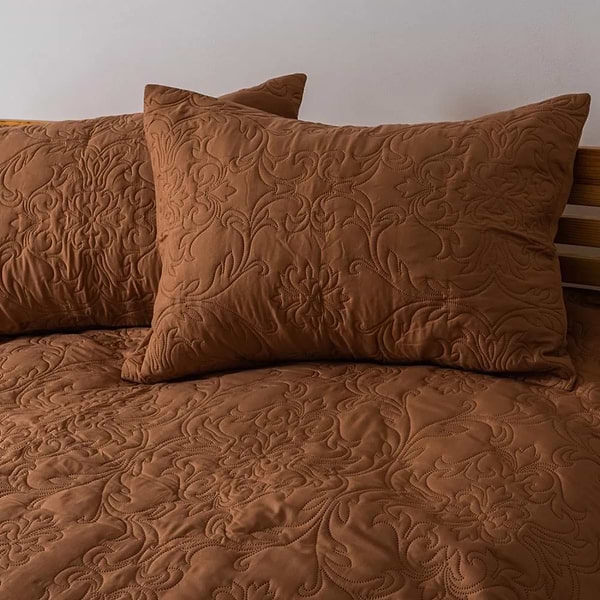 Фото - Набор покрывало + наволочки двуспальное ТЕП Vintage 180х240 Кофейный/Аравийская ночь (4-00509_22198)