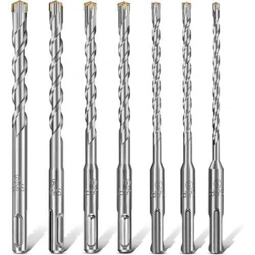 Фото - Набір бурів S&R Meister SDS-Plus 7 шт. (211243007)