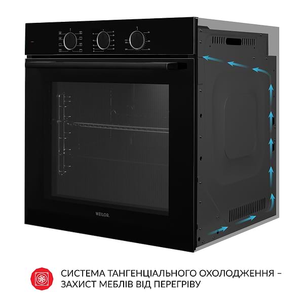 Фото - Духова шафа електрична Weilor FPO6F8BK