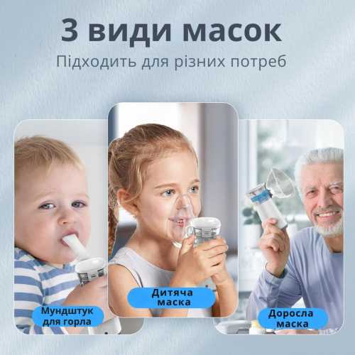 Фото - Інгалятор AIMED Mesh Nebulizer (AI-Mesh1wh)