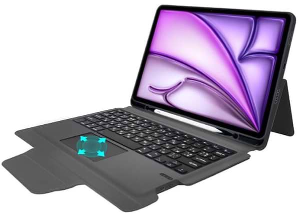 Фото - Чохол-клавіатура для планшета AIRON Premium for Ipad Air 13 2024 (4822352781232)