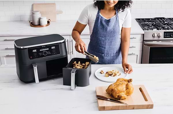 Фото - Уценка - Мультипечь Ninja Dual Zone Air Fryer Max AF400EU