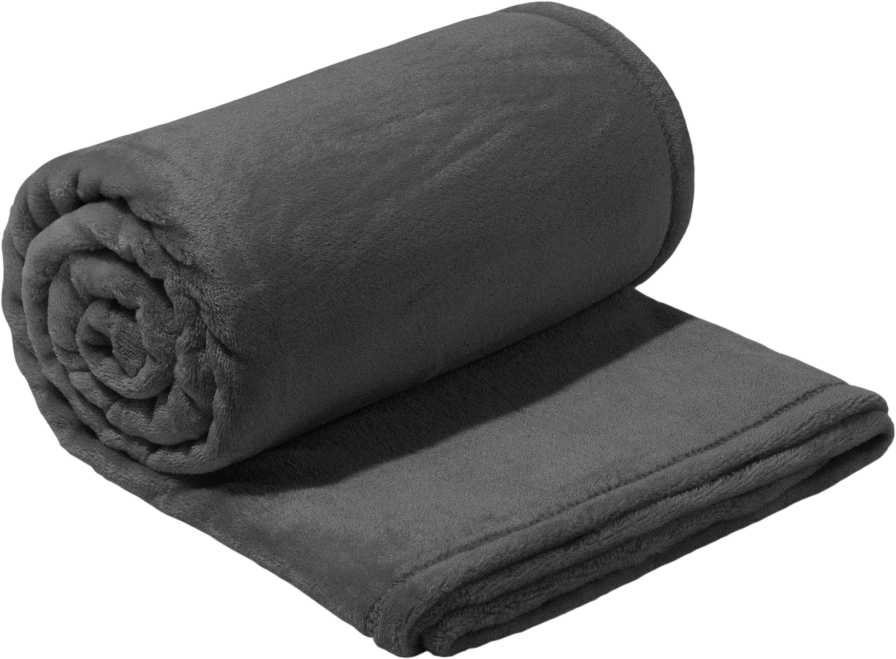 Фото - Плед полуторный Lelit 150х200 темно-серый (1203044)