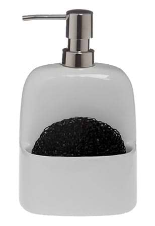 Дозатор для мыла Spirella 40.07666 2 в 1 BRIDGET White