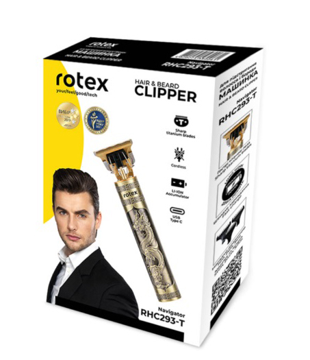 Фото - Тример для вусів і бороди Rotex RHC293-T Navigator