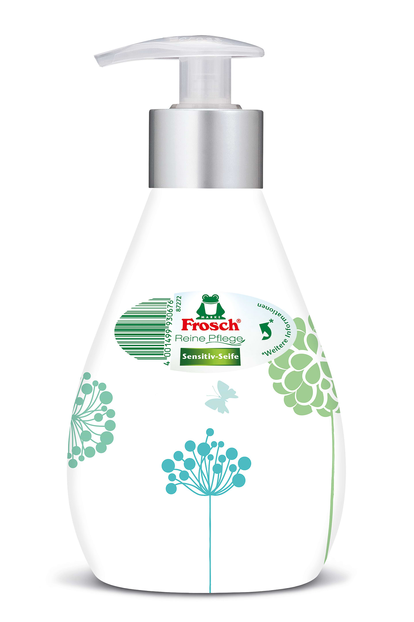 Рідке мило для рук Frosch д/чутливої ​​шкіри 300 мл - Фото 1