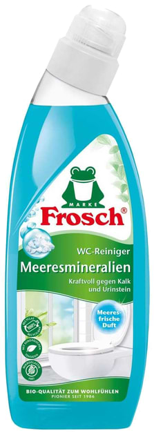 Засіб для чищення унітазу Frosch Морські Мінерали 750 мл (4001499960963) - Фото 1