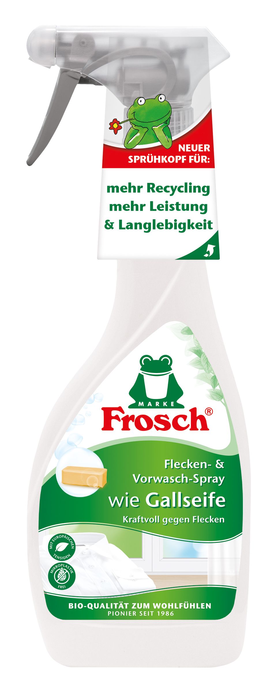 Засіб для видалення плям Frosch Попередня обробка 500 мл - Фото 1