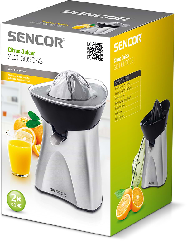 Фото - Цитрус-прес Sencor SCJ 6050SS