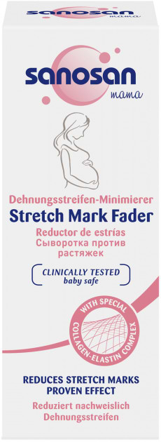 Фото - Сироватка від розтяжок для тіла Sanosan Mama 75 мл (4003583207275)
