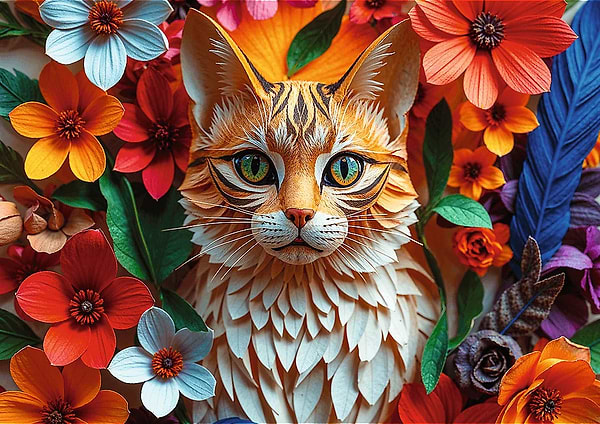 Фото - Пазлы (8+) Trefl Jubileusz Кот 1000 эл (00403)