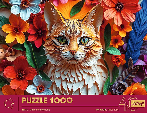 Фото - Пазлы (8+) Trefl Jubileusz Кот 1000 эл (00403)